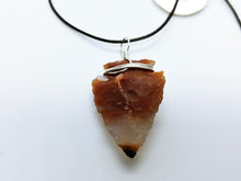 Necklace with Fancy Agate Arrow Pendant