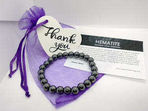 Hematite Gemstone Healing Bracelet