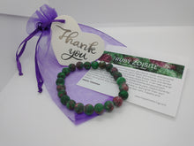 Ruby Zoisite Gemstone Healing Bracelet