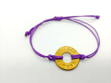 "You Are Awesome" Purple Classic Pre-Stamped Bracelet
